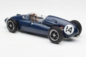 Cooper T51 Climax #14 S. Moss Italian GP Winner 1959 Schuco 1:18 450032600 Kovina – slika 7 od 8