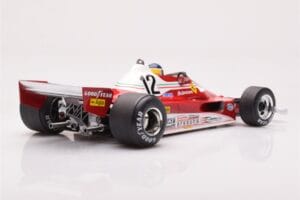 Ferrari 312 T2B #12 C. Reutemann Swedish GP 1977 MCG 1:18 MCG18625F Kovina – slika 2 od 6
