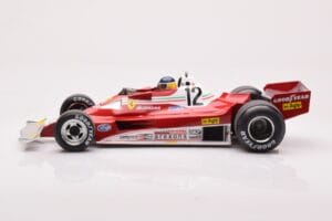 Ferrari 312 T2B #12 C. Reutemann Swedish GP 1977 MCG 1:18 MCG18625F Kovina – slika 3 od 6
