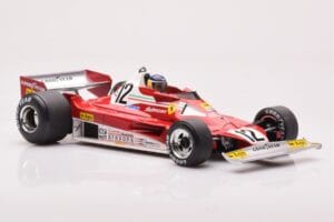 Ferrari 312 T2B #12 C. Reutemann Swedish GP 1977 MCG 1:18 MCG18625F Kovina – slika 4 od 6