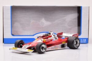 Ferrari 312 T2B #12 C. Reutemann Swedish GP 1977 MCG 1:18 MCG18625F Kovina – slika 6 od 6