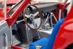 Ferrari 250 GTO #19 24 Hours of Le Mans 1962 Kyosho 1:18 08438A Kovina – slika 8 od 10