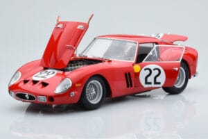 Ferrari 250 GTO #22 24 Hours of Le Mans 1962 Kyosho 1:18 08438B Kovina – slika 2 od 10