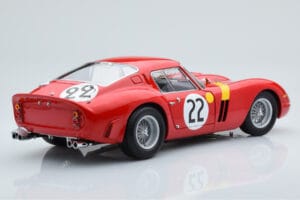 Ferrari 250 GTO #22 24 Hours of Le Mans 1962 Kyosho 1:18 08438B Kovina – slika 3 od 10