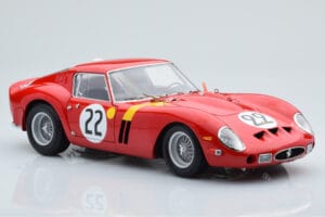 Ferrari 250 GTO #22 24 Hours of Le Mans 1962 Kyosho 1:18 08438B Kovina – slika 6 od 10