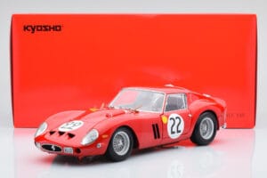 Ferrari 250 GTO #22 24 Hours of Le Mans 1962 Kyosho 1:18 08438B Kovina – slika 10 od 10