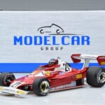 Ferrari 312 T2 B #21 G. Villeneuve Canadian GP 1977 MCG 1:18 MCG18623F Kovina - image 6 of 6