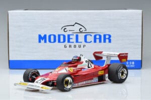Ferrari 312 T2 B #21 G. Villeneuve Canadian GP 1977 MCG 1:18 MCG18623F Kovina – slika 6 od 6