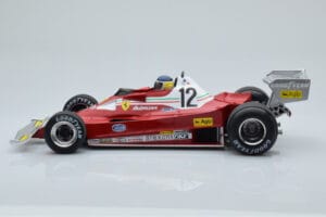 Ferrari 312 T2B #12 C. Reutemann Japan GP 1977 MCG 1:18 MCG18603F Kovina – slika 3 od 6