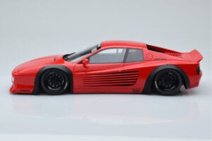 Ferrari 512 TR LBWK Liberty Walk Rdeč GT Spirit 1:18 GT423 Smola – slika 3 od 6