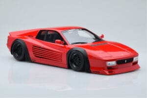Ferrari 512 TR LBWK Liberty Walk Rdeč GT Spirit 1:18 GT423 Smola – slika 4 od 6