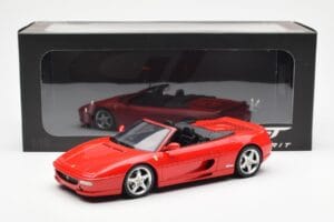 Ferrari F355 Spider Rdeč GT Spirit 1:18 GT453 Smola – slika 6 od 6