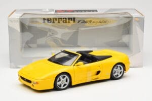 Ferrari F355 Spider Rumena UT Models 1:18 180074031 Kovina – slika 6 od 6