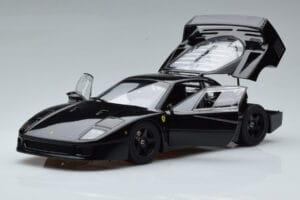 Ferrari F40 Lightweight Črn Kyosho 1:18 08412BK Kovina – slika 2 od 12