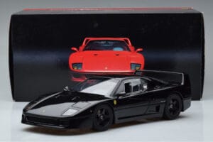 Ferrari F40 Lightweight Črn Kyosho 1:18 08412BK Kovina – slika 12 od 12
