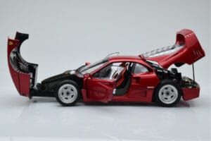 Ferrari F40 Rdeč Metalik Asia Exclusive Kyosho 1:18 08416RM-G Kovina – slika 4 od 14