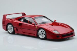 Ferrari F40 Rdeč Metalik Asia Exclusive Kyosho 1:18 08416RM-G Kovina – slika 7 od 14