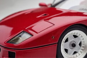 Ferrari F40 Rdeč Metalik Asia Exclusive Kyosho 1:18 08416RM-G Kovina – slika 9 od 14