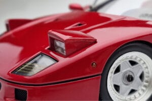 Ferrari F40 Rdeč Metalik Asia Exclusive Kyosho 1:18 08416RM-G Kovina – slika 10 od 14