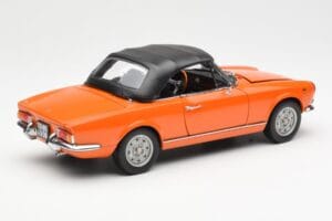 Fiat 124 BS Oranžna Sun Star 1:18 4906 Kovina – slika 3 od 8