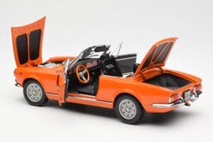 Fiat 124 BS Oranžna Sun Star 1:18 4906 Kovina – slika 5 od 8