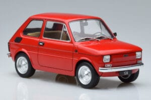 Fiat 126 Rdeč MCG 1:18 MCG18323 Kovina – slika 4 od 6