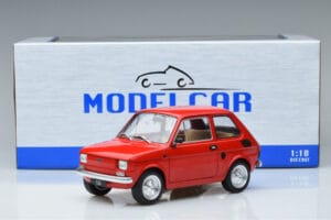 Fiat 126 Rdeč MCG 1:18 MCG18323 Kovina – slika 6 od 6