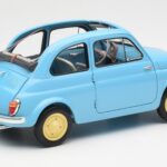 Fiat Nuova 500 Celeste Modra Kyosho 1:18 - image 3 of 8