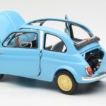Fiat Nuova 500 Celeste Modra Kyosho 1:18 - image 5 of 8