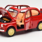 Fiat Nuova 500 Coral Rdeč Kyosho 1:18 - image 2 of 8
