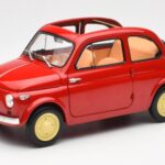 Fiat Nuova 500 Coral Rdeč Kyosho 1:18