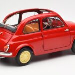 Fiat Nuova 500 Coral Rdeč Kyosho 1:18 - image 3 of 8