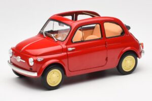 Fiat Nuova 500 Coral Rdeč Kyosho 1:18