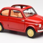 Fiat Nuova 500 Coral Rdeč Kyosho 1:18 - image 6 of 8