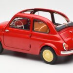 Fiat Nuova 500 Coral Rdeč Kyosho 1:18 - image 7 of 8