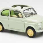 Fiat Nuova 500 Clear Zelena Kyosho 1:18 - image 6 of 8