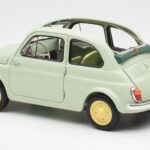Fiat Nuova 500 Clear Zelena Kyosho 1:18 - image 7 of 8