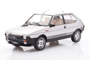 Fiat Ritmo TC 125 Abarth Srebrna MCG 1:18