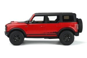 Ford Bronco 4-Door Wildtrak Rdeč GT Spirit 1:18 GT360 Smola – slika 3 od 5