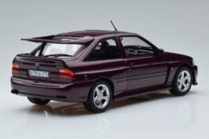 Ford Escort RS Cosworth Vijolična Norev 1:18 182778 Kovina – slika 2 od 6