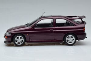 Ford Escort RS Cosworth Vijolična Norev 1:18 182778 Kovina – slika 3 od 6
