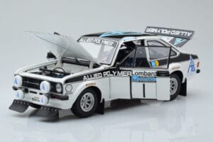 Ford Escort RS 1800 Allied Polymer #1 T. Makinen / H. Liddon Winner RAC Rally 1975 Minichamps 1:18 100758401 Kovina – slika 2 od 8