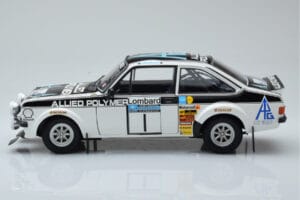 Ford Escort RS 1800 Allied Polymer #1 T. Makinen / H. Liddon Winner RAC Rally 1975 Minichamps 1:18 100758401 Kovina – slika 4 od 8