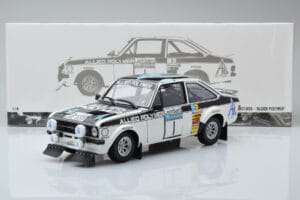 Ford Escort RS 1800 Allied Polymer #1 T. Makinen / H. Liddon Winner RAC Rally 1975 Minichamps 1:18 100758401 Kovina – slika 8 od 8