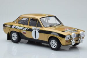 Ford Escort Mk1 RS1600 Night Version #1 R. Clark / J. Porter Rally Wales 1972 IXO 1:18 18RMC100 Kovina – slika 4 od 6