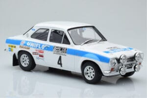 Ford Escort Mk1 RS1600 Night Version #4 R. Clark / T. Mason RAC Rally 1972 IXO 1:18 18RMC101 Kovina – slika 4 od 6