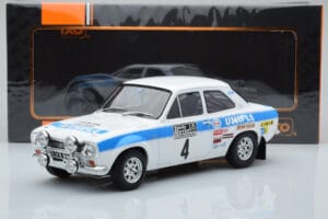 Ford Escort Mk1 RS1600 Night Version #4 R. Clark / T. Mason RAC Rally 1972 IXO 1:18 18RMC101 Kovina – slika 6 od 6