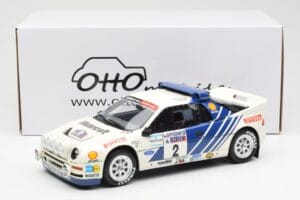 Ford RS200 Gr.B #2 S. Blomqvist / B. Berglund Lombard RAC Rally 1986 Otto 1:18 OT679 Smola – slika 6 od 6