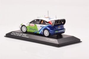 Ford Focus RS WRC #4 R. Kresta / J. Tomanek Rally Monte Carlo 2005 Minichamps 1:43 400058404 Kovina – slika 3 od 4