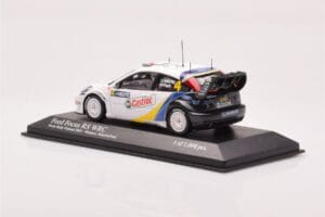 Ford Focus RS WRC #4 M. Martin / M. Park Neste Rally Finland Winners 2003 Minichamps 1:43 400038304 Kovina – slika 3 od 4